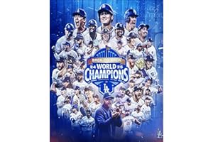SPORTSPHOTOSUSA 2025 Los Angeles Dodgers Back To Back World Series Champions 8x10 Team Photo Composite