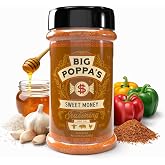 Big Poppa’s Sweet Money BBQ Rub – Gluten-Free Pork Seasoning (14 Oz) | Sweet & Savory Pork Seasoning with Granulated Honey – 