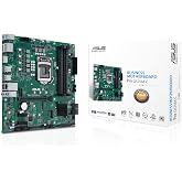 ASUS Pro Q570M-C/CSM LGA1200 (Intel 10th&amp;11th Gen) mATX Commercial Motherboard (PCIe 4.0,1 LAN,Front Panel USB 3.2 Type-C, Intel vPro,2X DP,TPM 2.0 IC,COM debug Header,self-Recovering BIOS,ACCE)