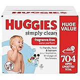 Huggies Simply Clean Unscented Baby Diaper