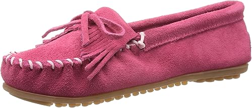 pink minnetonka moccasins