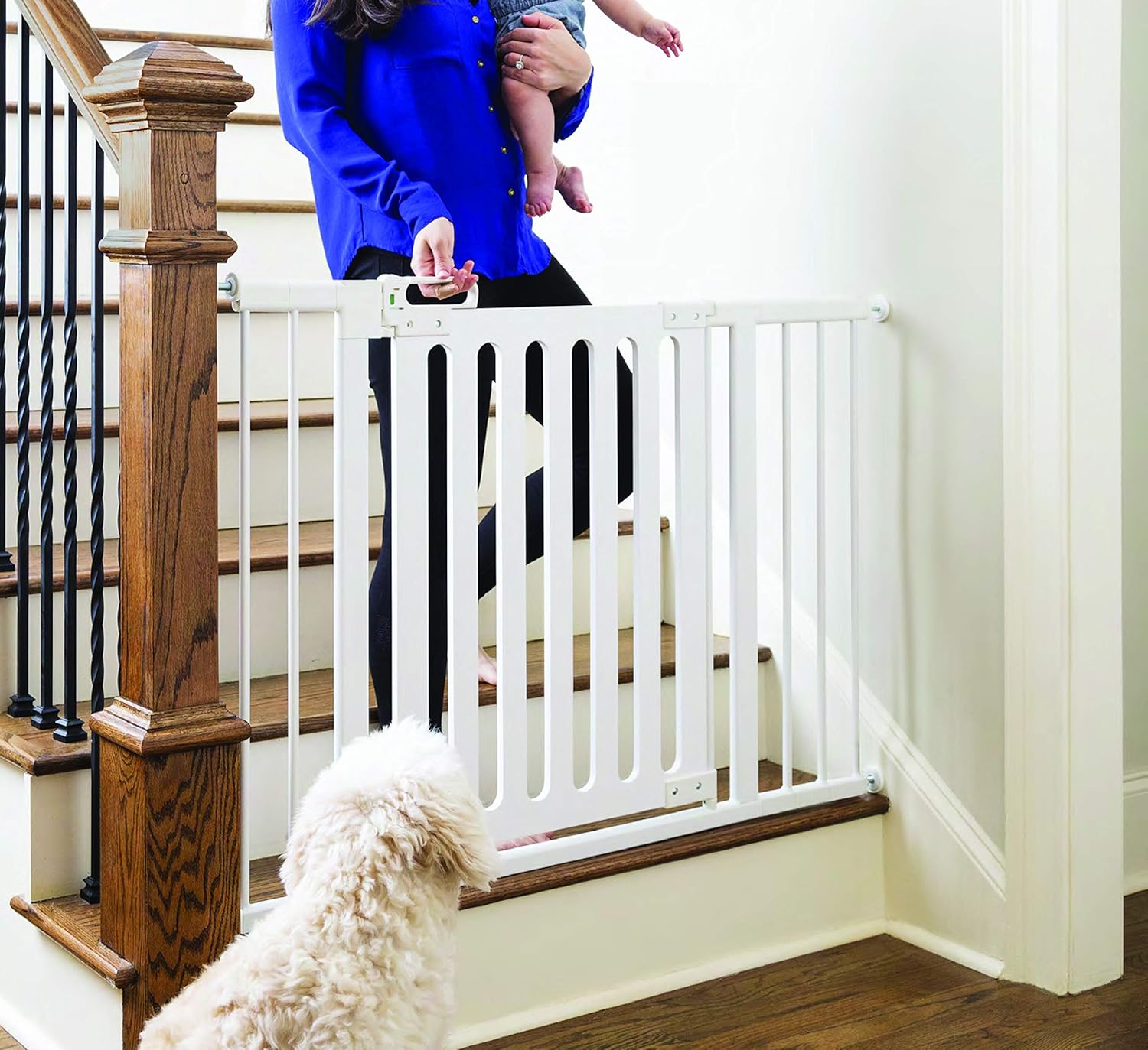 96 inch retractable baby gate