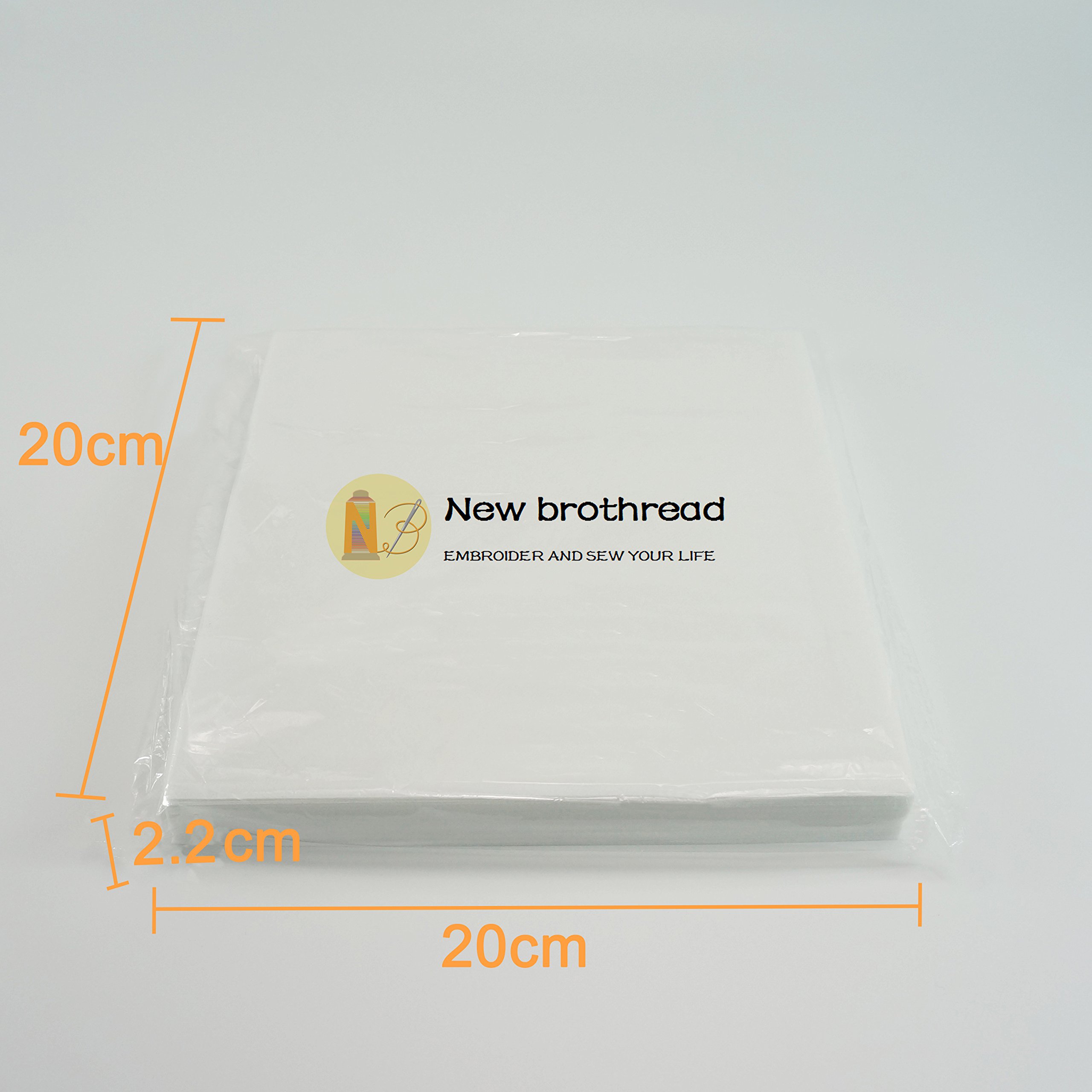 New Brothread Tear Away Machine Embroidery Stabilizer Backing 8