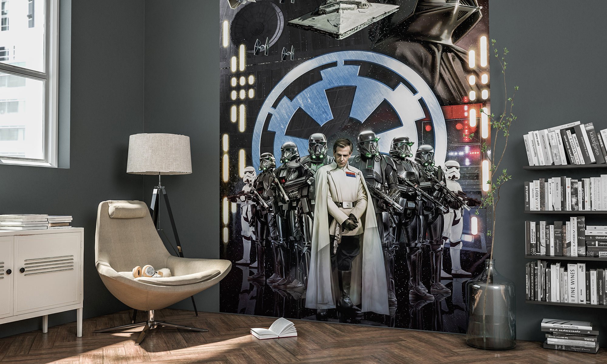 Komar 009-DVD2 Star Wars Empire Wallpaper, Assorted Colours