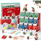 ARTPAR Air Dry Clay for Kids,Christmas Crafts Modeling Magic Clay Kit Gift | 12 Boxes Xmas Molding Clay Set with Sculpting Tools Tutorials,DIY Arts &amp; Crafts Home Party Favors for Boys &amp; Girls Age 3-12Y