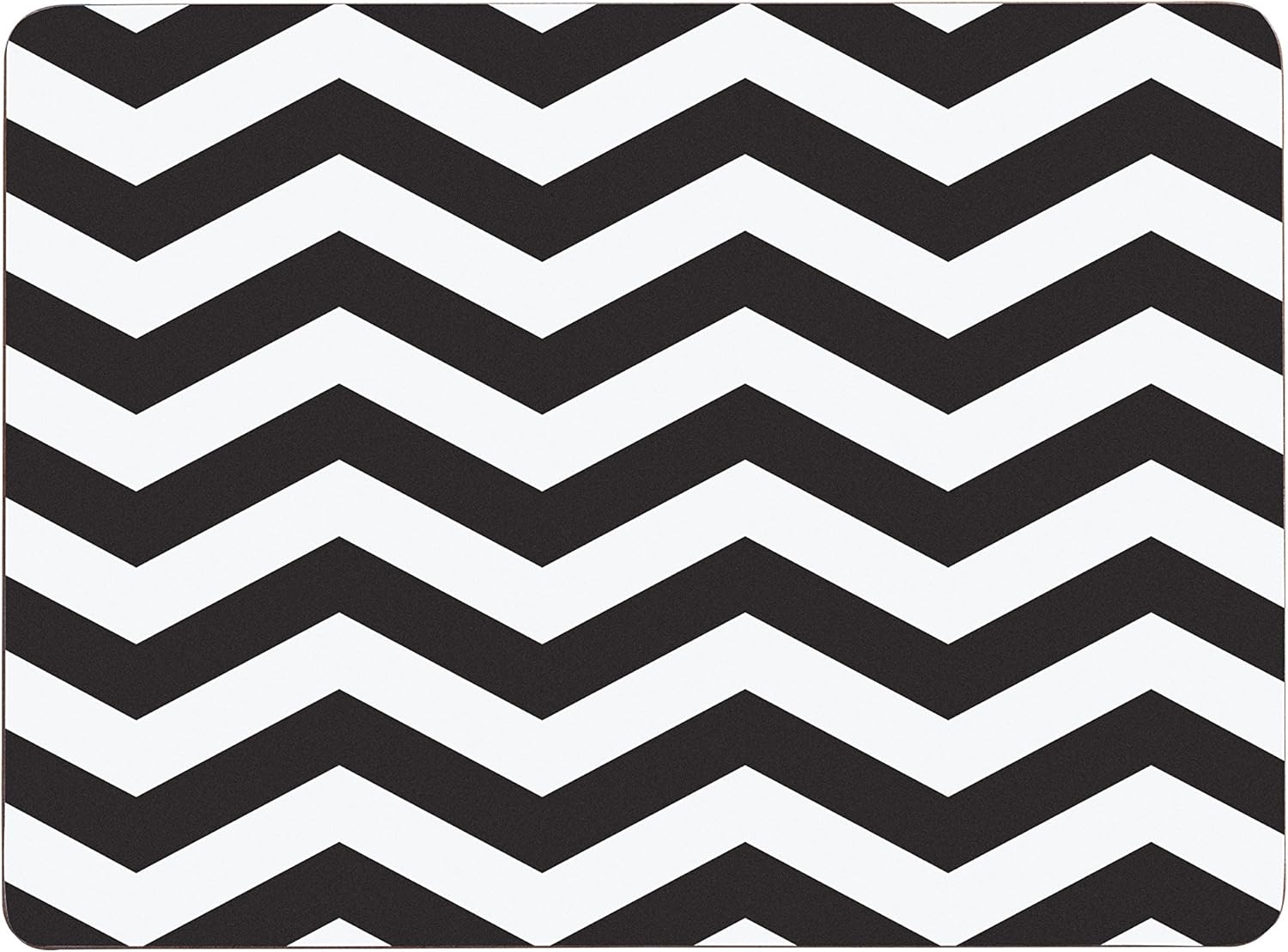 Premier Housewares 1203624 Chevron Placemats - Set of 4, Black/White, H2 x W29 x D22cm, H3 x W29 x D22cm
