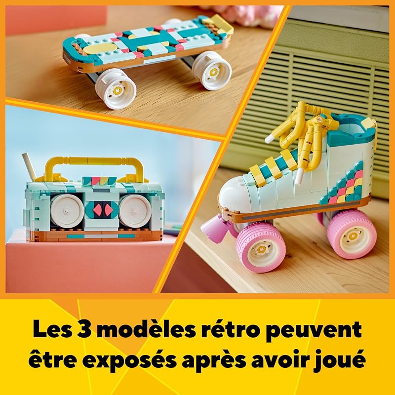 Creator 3-en-1 Les Patins à roulettes rétro 31148