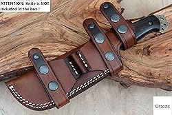 Ottoza TOP GRAIN Leather Knife Sheath for Fixed