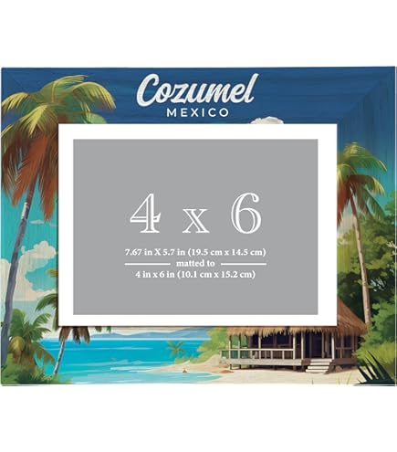 Amazon.com - R and R Imports Cozumel Mexico Design B Souvenir