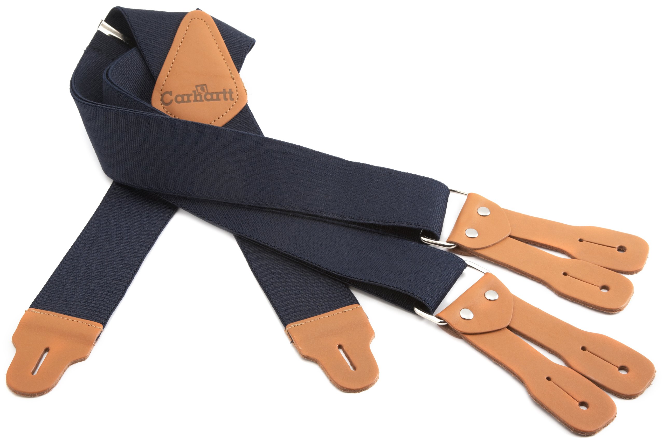 Carhartt Men's Dungaree Suspender Navy One Size Free Shipping