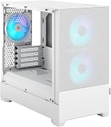 Fractal Design Pop Mini Air RGB White Core Tempered Glass Front mATX Case view 7