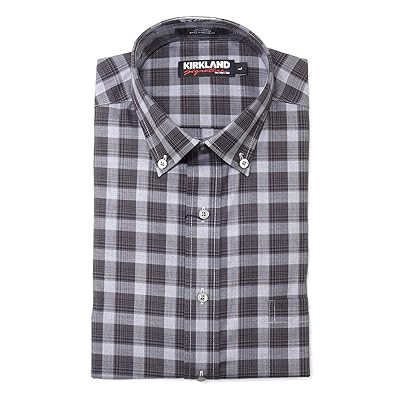 collar dress shirt Men's White Button Down Collar, Long Sleeve Dress Shirt, Stain Repellent, Wrinkle Resistant