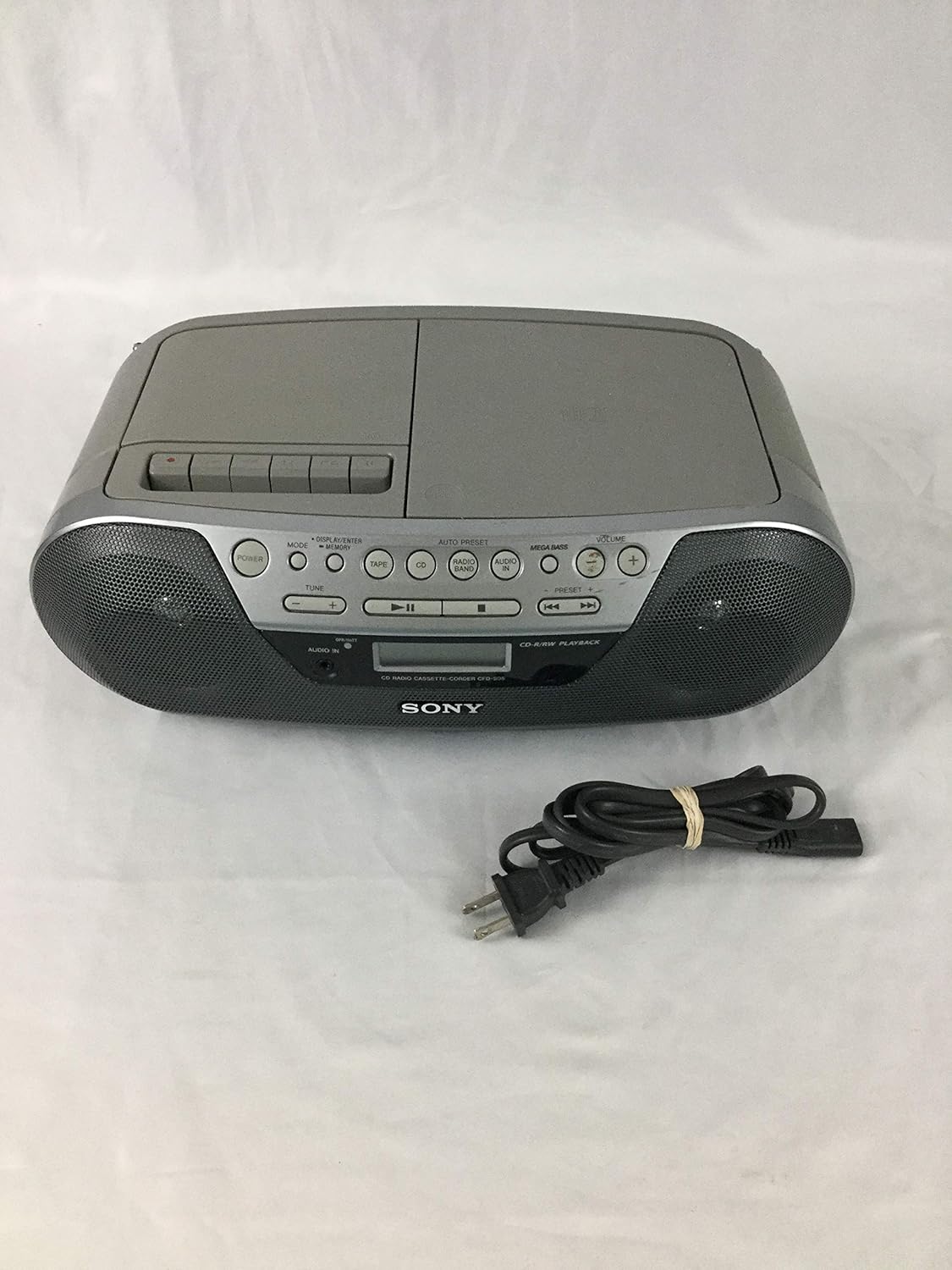 Sony CFDS05 CD Radio Cassette Recorder with Auxiliary Amazon.in