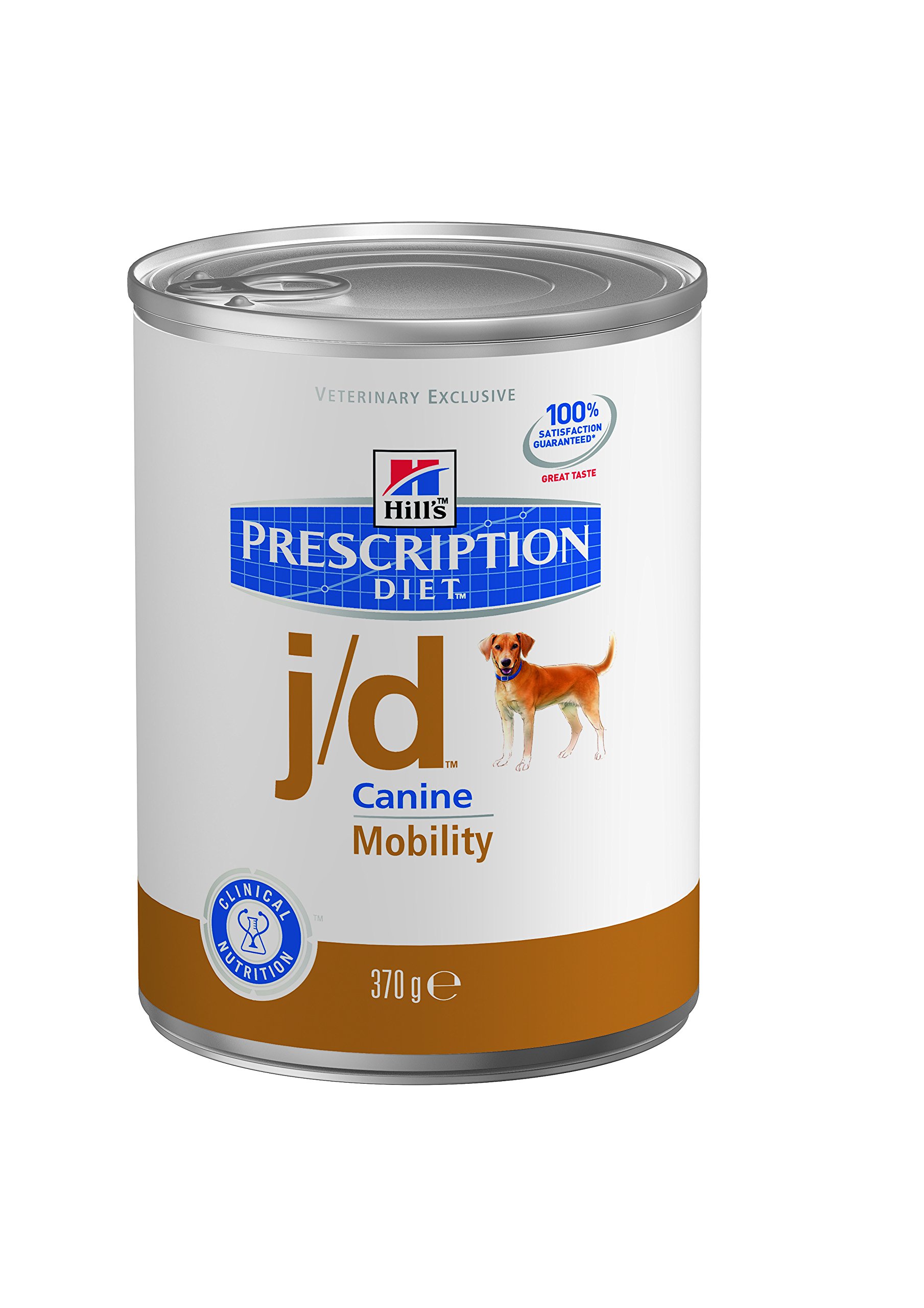 Hill's Prescription Dog Diet J/D Sante Joint Food for Dogs 12 x 370 g Lamb