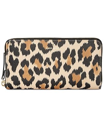 kate spade leopard print wallet
