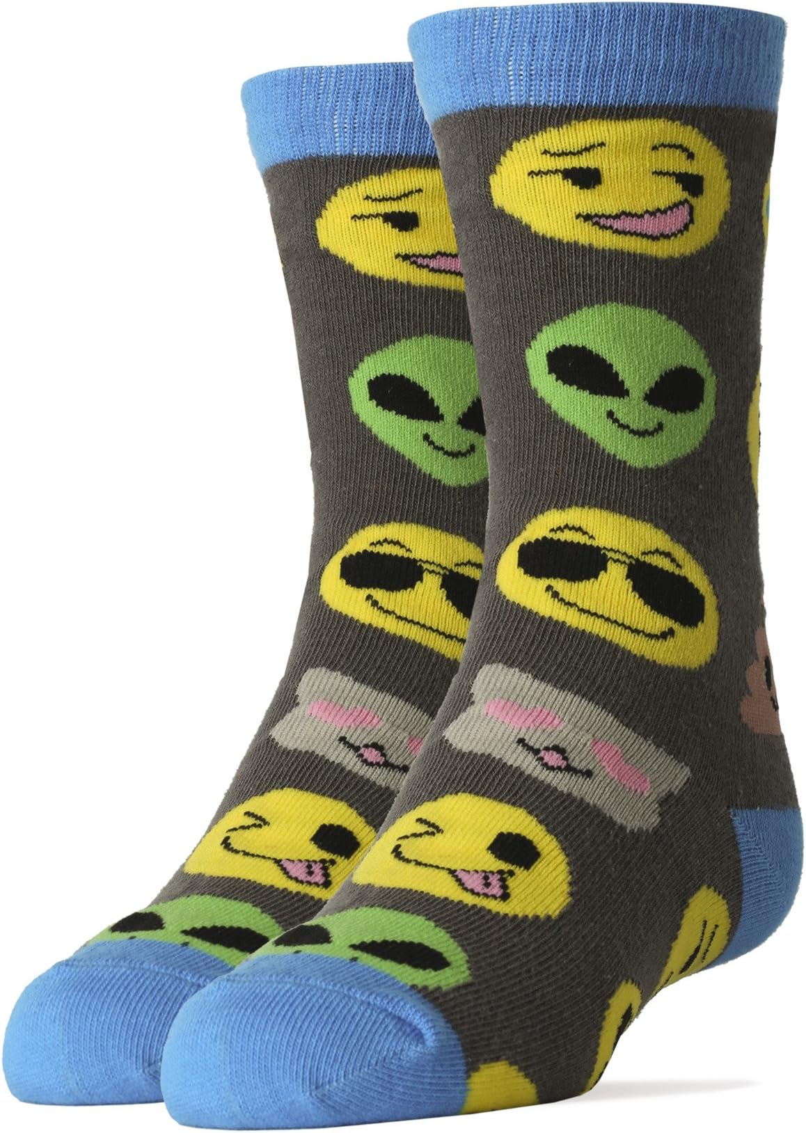 ooohyeahOooh Yeah Kid's Novelty Crew Socks, Funny Crazy Silly Cool Casual Dress Socks for Boy and Girl