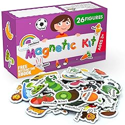 Foam Magnets and Magnetic Letters for Toddlers and