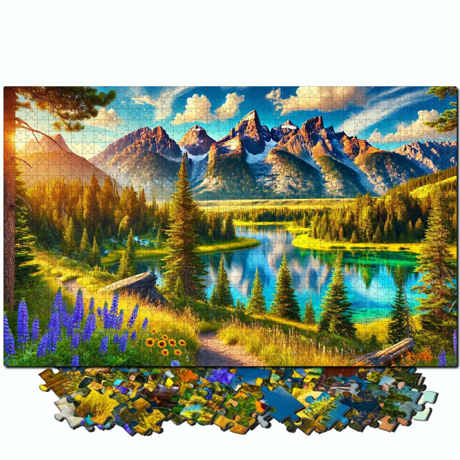 Jigsaw Puzzles for Adults 1000 Pieces - Challenging