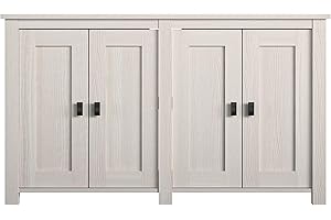 Ollie & Hutch Farmington 55 Gallon Aquarium Stand, Ivory Oak, Reptile Stand