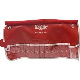Xcelite 99K Empty Canvas Case for 99PR Tool Roll Kit, 13-7/8" Length x 6-7/8" Width, Red