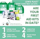 Lewis-Plast Premium Small HSE 10 Person First Aid Kit Box view 4