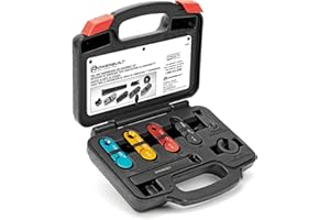 Powerbuilt 11 Piece Fuel and Transmission Line Disconnect Kit, Quick Disconnect Tool Set for A/C Fuel and Transmission System