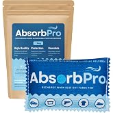 Absorb Pro Rechargeable Dehumidifier Bag, 100g Silica Gel, 1-Pack