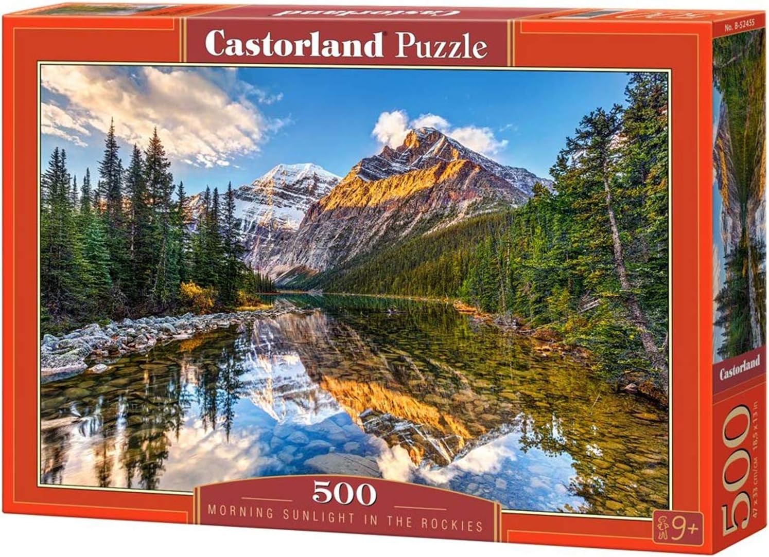 Nature Puzzle - Puzzle 500 - Landscape Jigsaw Puzzles – Morning Sunlight in The Rockies - Scenic Puzzles for Adults - Family Puzzles - Landscape Puzzles