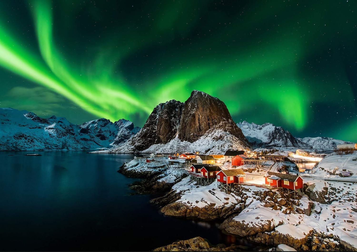 PISTENKUH Puzzle - 1000 Pieces - Fascination Earth - Lights of the North - Image 3