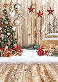 Dudaacvt 5x7Ft Christmas Backdrops for Photography