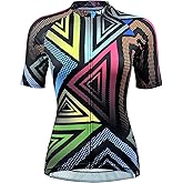 Wulibike Cycling Jersey Women Long Sleeve,Bicycle Biking Bike Shirts for Women with Pockets