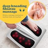 Homedics Shiatsu Foot Massager with Heat FM-TS9 Deluxe Deep Kneading 6 Nodes 18 view 3