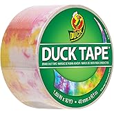 Duck Tape Pattern Colours Tie Dye. Arts & Crafts, DIY, Crafts, Gift Wrapping, Decorative, Scrapbook, Scrapbooking, Bullet Journal, Planner, Party, Festivals, Decoration - 48mm x 9.1m