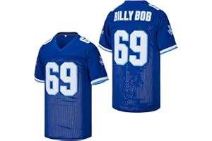 BORIZJERSEY Men's 69 Billy Bob 82 Charlie Tweeder 4 Jonathan Moxon Varsity Blues Movie West Canaan Coyotes Football Jersey Stitched