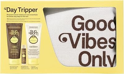 Sun Bum Day Tripper SPF 30 Sun Care Kit Travel Pack SPF 30 Lotion Lip Balm
