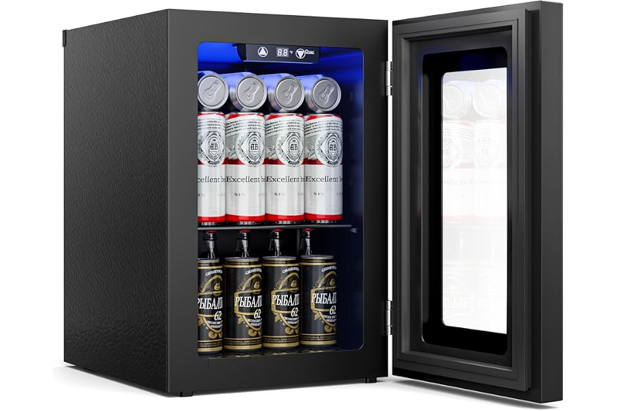 Gift Idea: 18L Beverage Refrigerator Cooler for Home