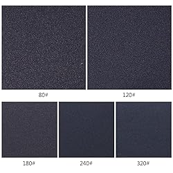 1/4 Sheet Sandpaper 180 Grit Hook & Loop or Clip on