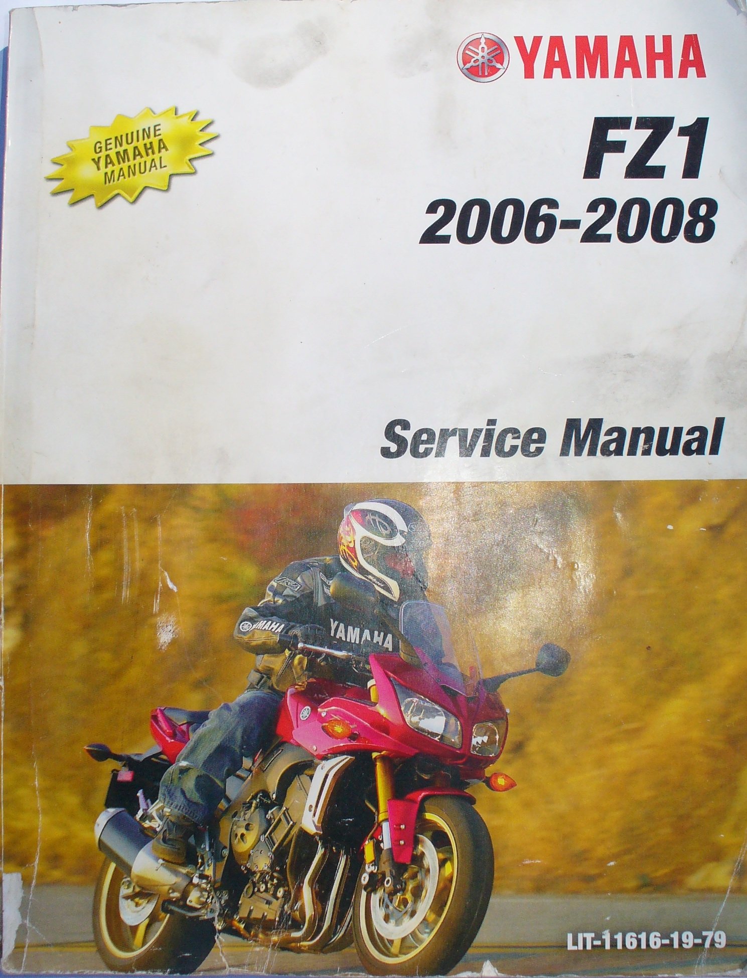 Yamaha FZ1 2006-2008 Service Manual Paperback – 2006