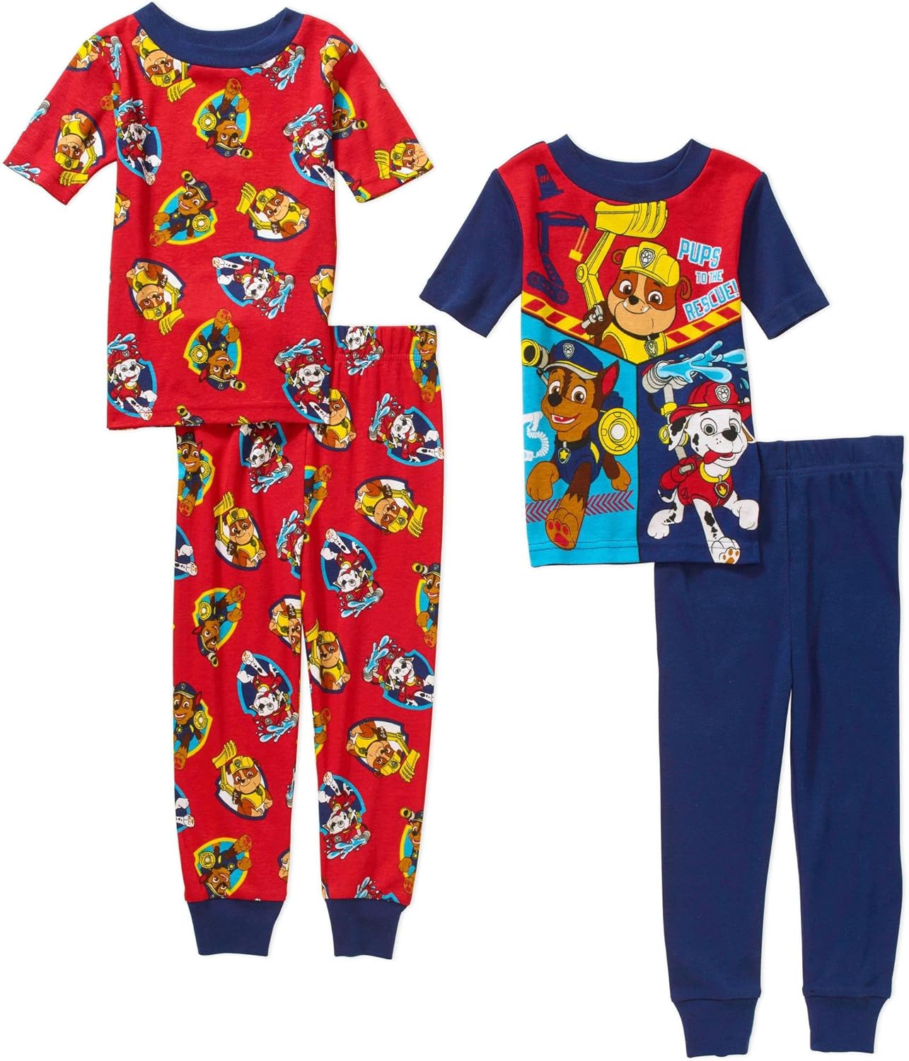 Paw Patrol Little Boy 4 PC Short Sleeve 