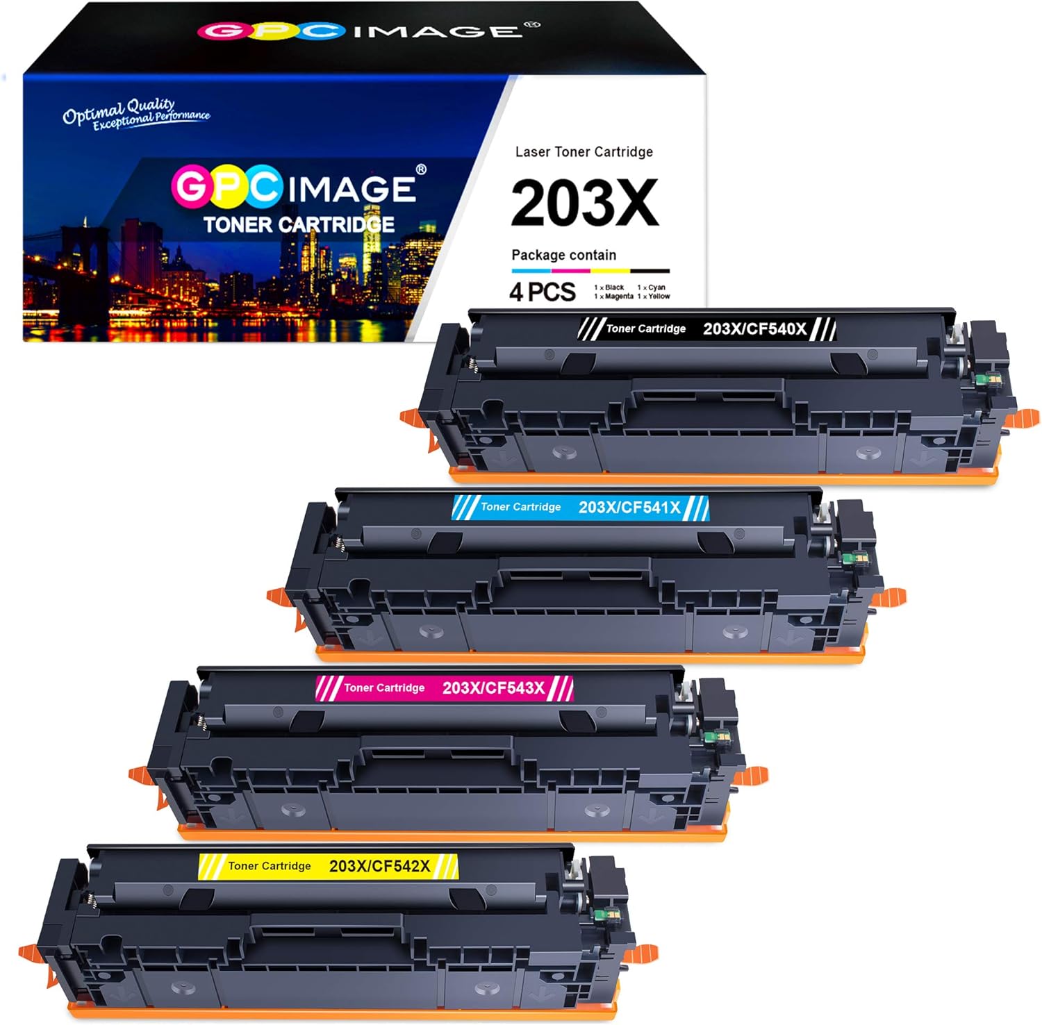 Cartucho De Tóner CF511A CF512A CF513A CF510A Para H/Ps Color LaserJet Pro MFP M