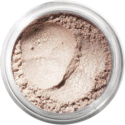 bareMinerals Eyeshadow Glimmer Nude Beach 0.57g Mineral Pressed Powder Makeup
