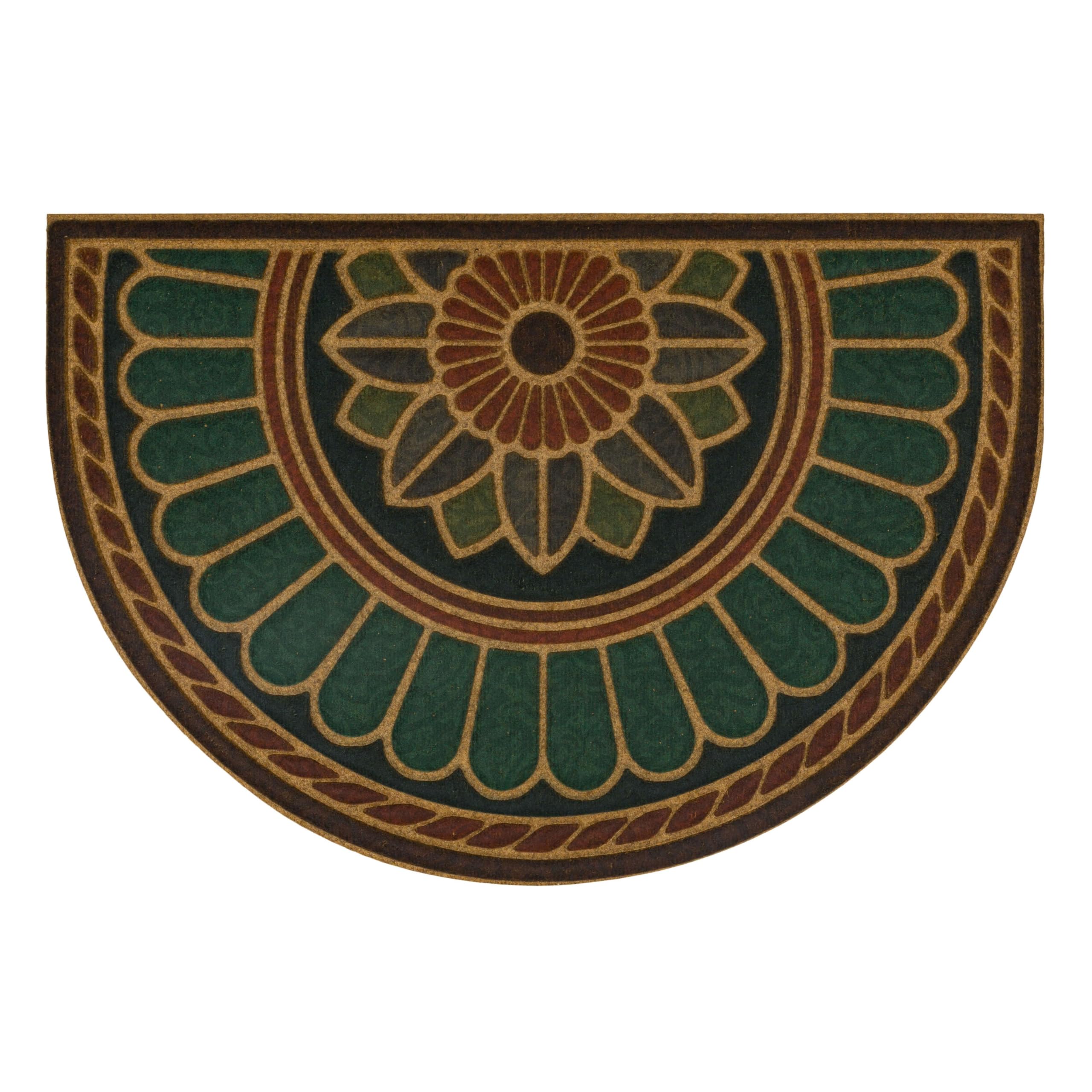 Mohawk Home Swirl Style Casual Ornamental Rust 2' X