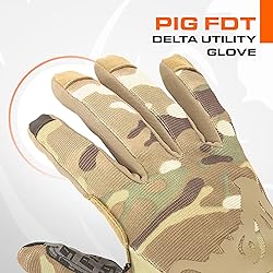 PIG Delta Utility Tactical Gloves, Touchscreen