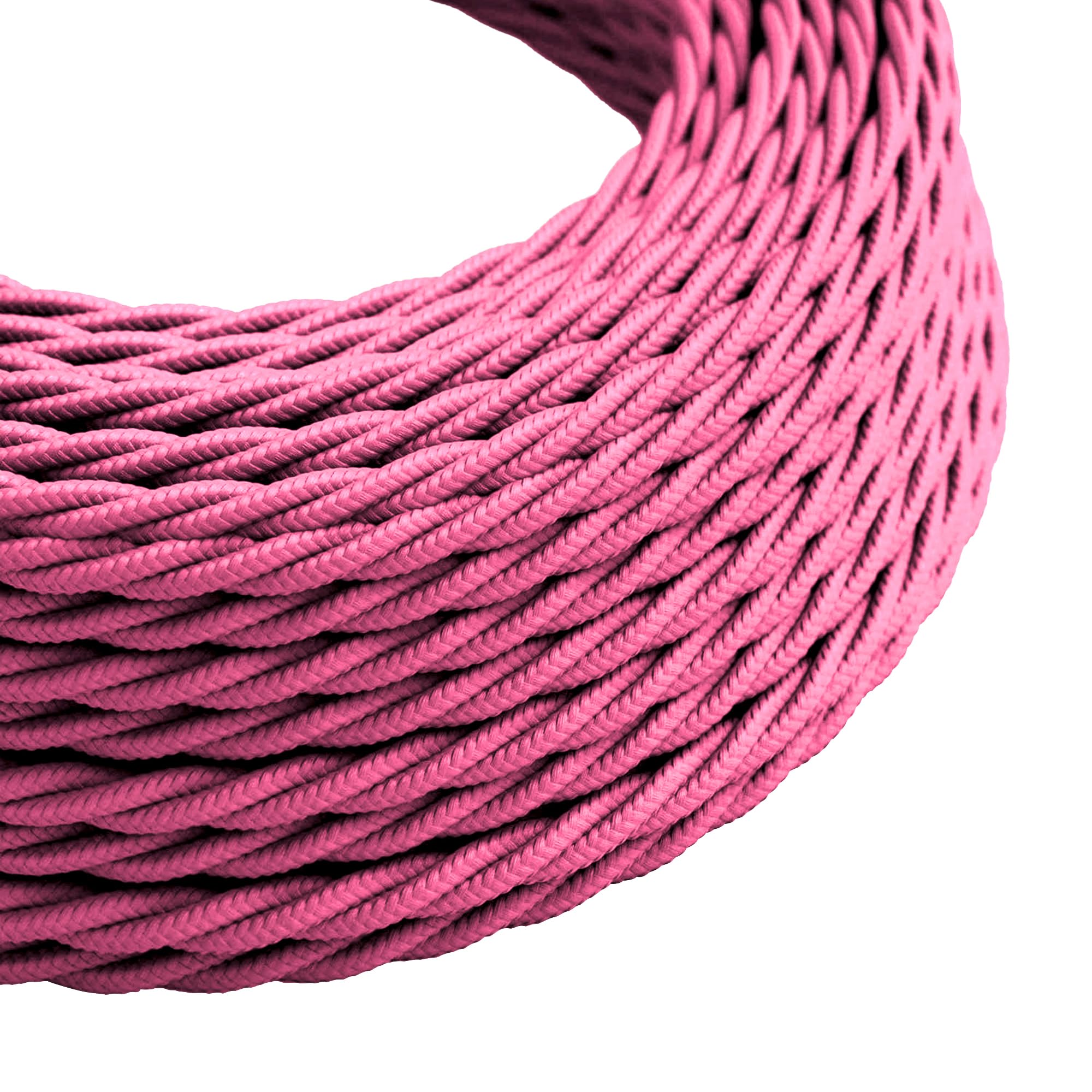 5 Meter Vintage 3 Core Twisted Electric Cable Fabric Covered Wire Italian Braided 0.75 mm Electrical Cable Flexible Wire for Lighting Other Appliances