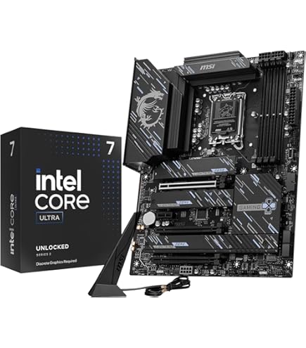 CPU Intel Core i7 265KF CPU Unlocked Intel Core Ultra 7 265K Arrow Lake Twenty-Core LGA 1851