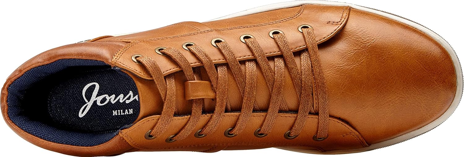  | JOUSEN Men's Casual Shoes High Top Fashion Sneaker Lightweight Men Boots Shoes | Fashion Sneakers
