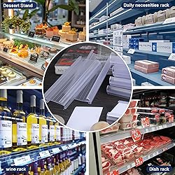 200Pcs Wire Shelf Label Holder,Compatible with