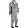 Red Kap mens Button Front Cotton Coverall