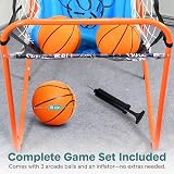 SereneLife Foldable Basketball Arcade Game with LED Scoreboard 203 cm view 6