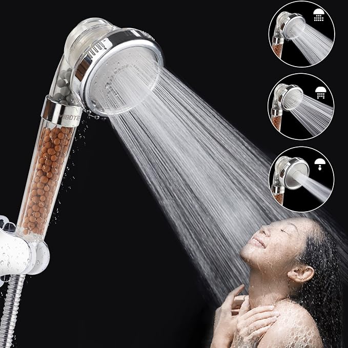 Ionic Shower Head Handheld Filter Filtration Showerhead High Pressure